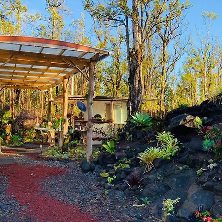 Exotic Garden Cottage At Amazing Volcano Fissure Mountain View Bagian luar foto