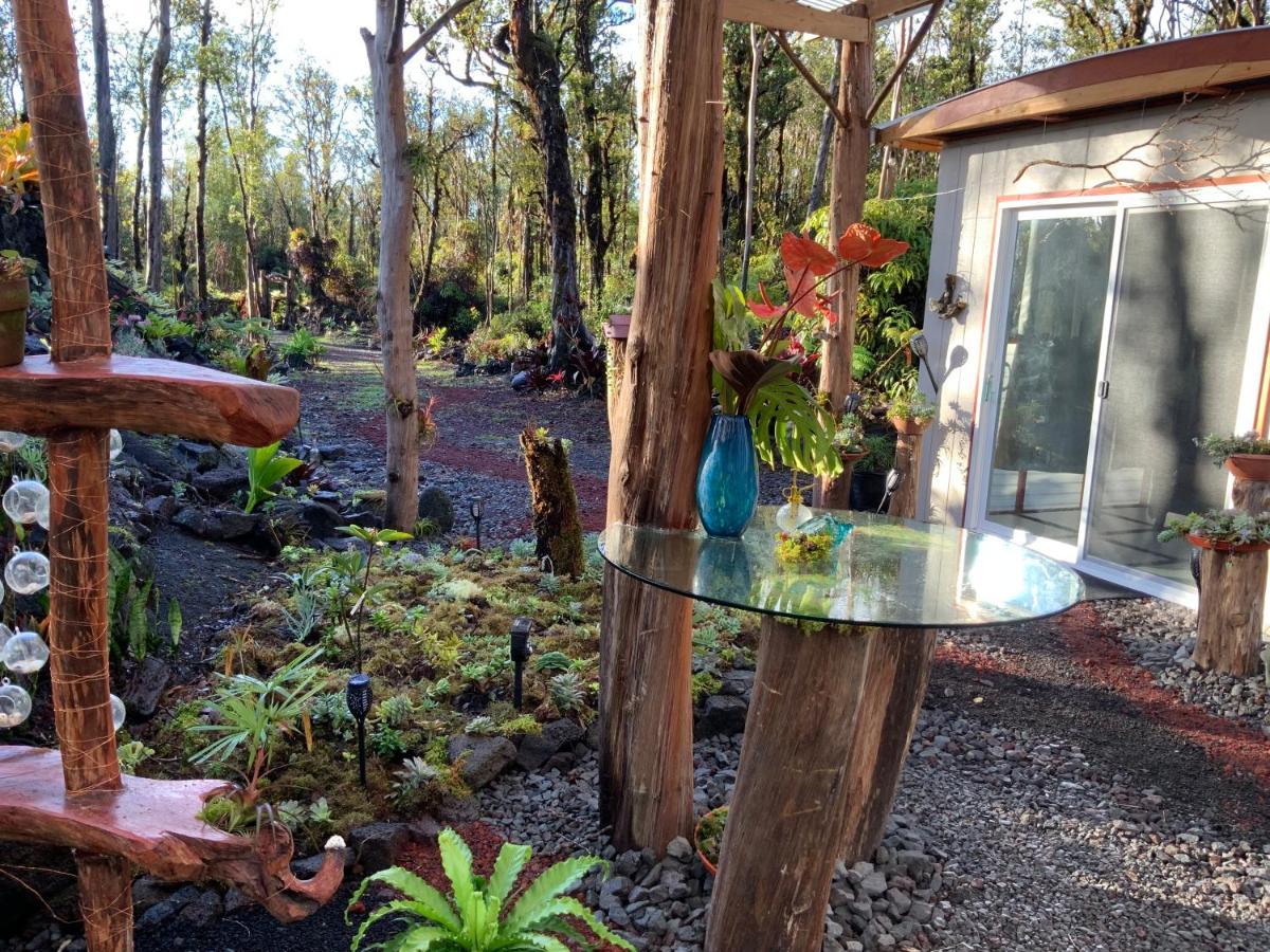 Exotic Garden Cottage At Amazing Volcano Fissure Mountain View Bagian luar foto