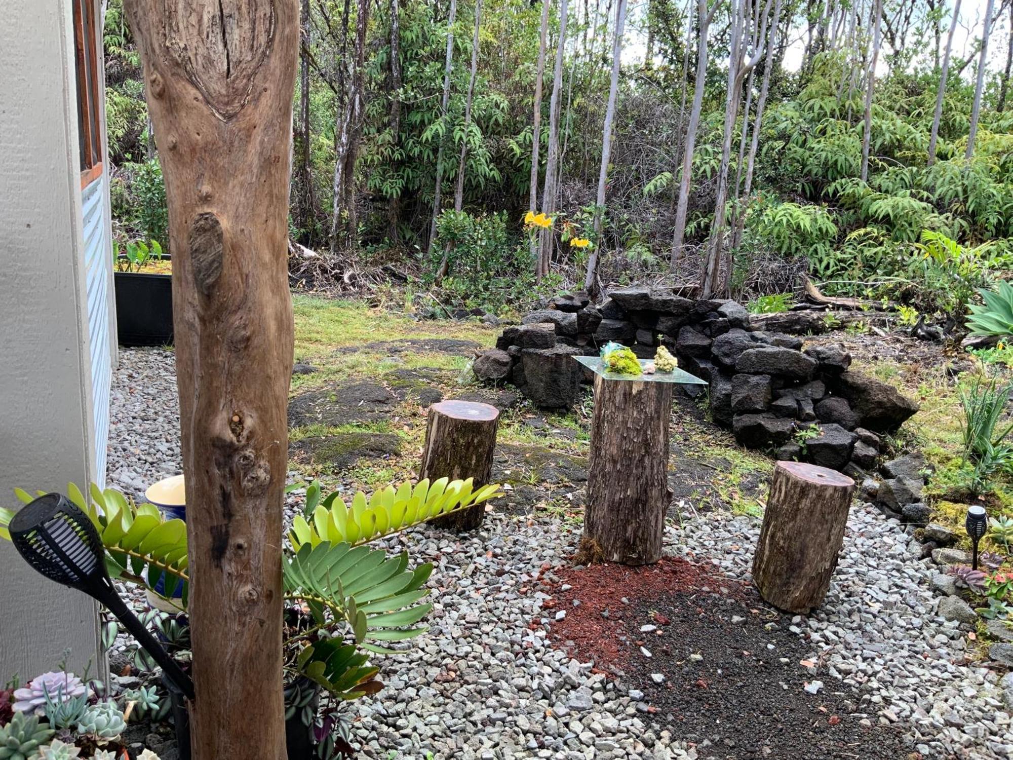 Exotic Garden Cottage At Amazing Volcano Fissure Mountain View Bagian luar foto
