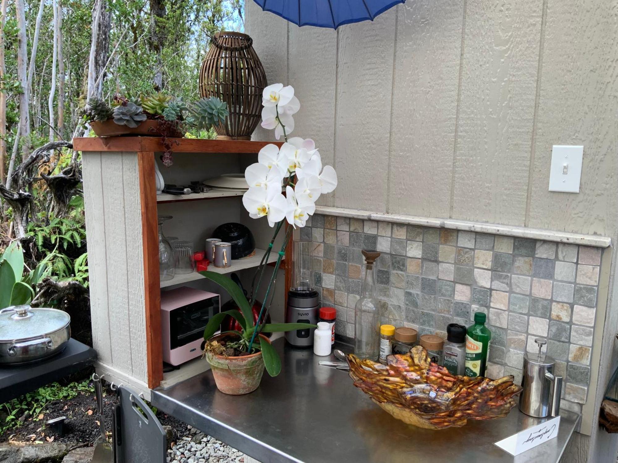 Exotic Garden Cottage At Amazing Volcano Fissure Mountain View Bagian luar foto