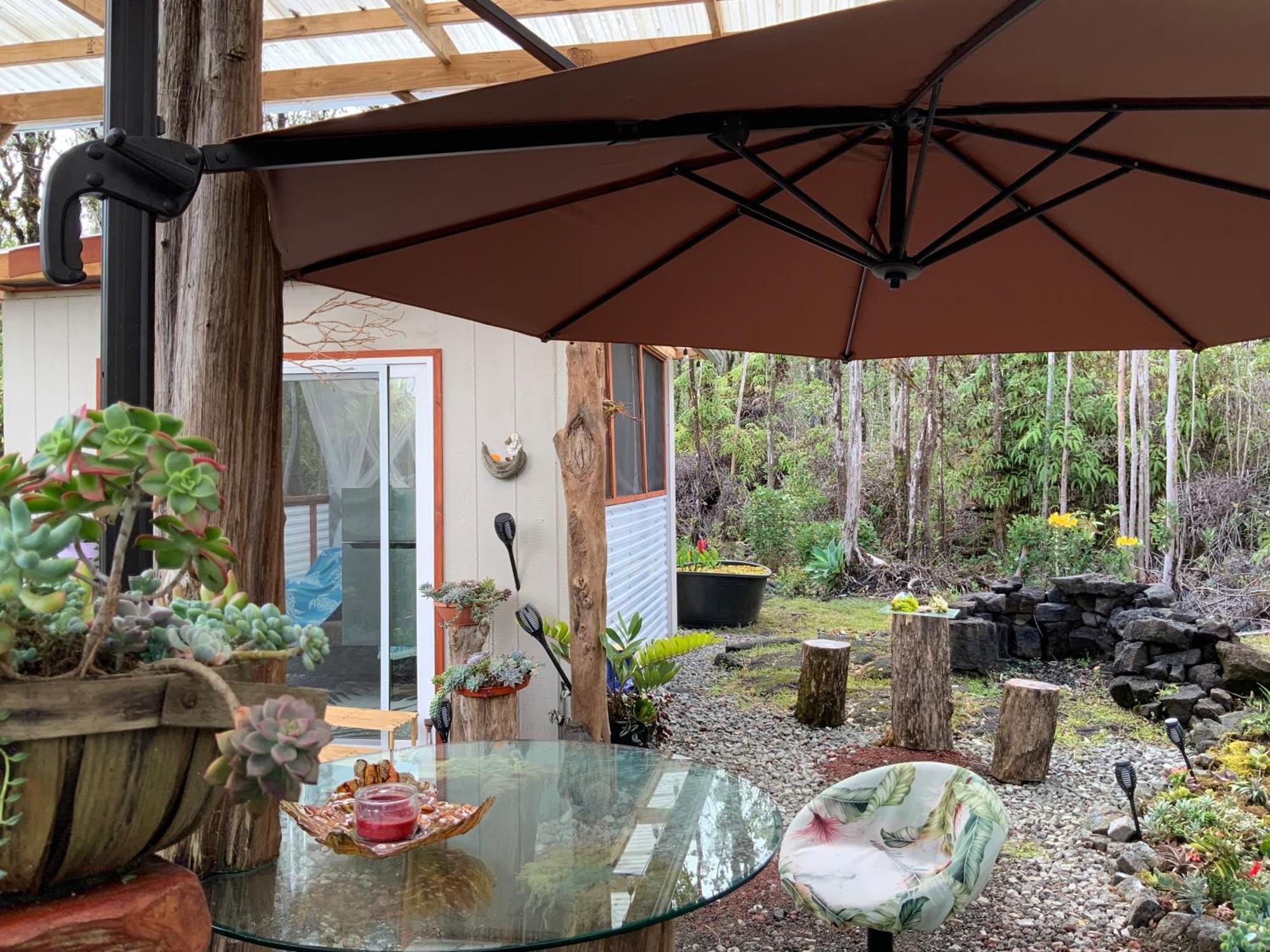 Exotic Garden Cottage At Amazing Volcano Fissure Mountain View Bagian luar foto