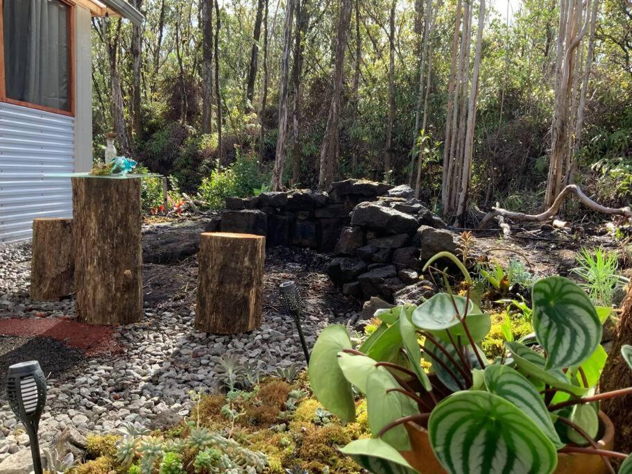 Exotic Garden Cottage At Amazing Volcano Fissure Mountain View Bagian luar foto