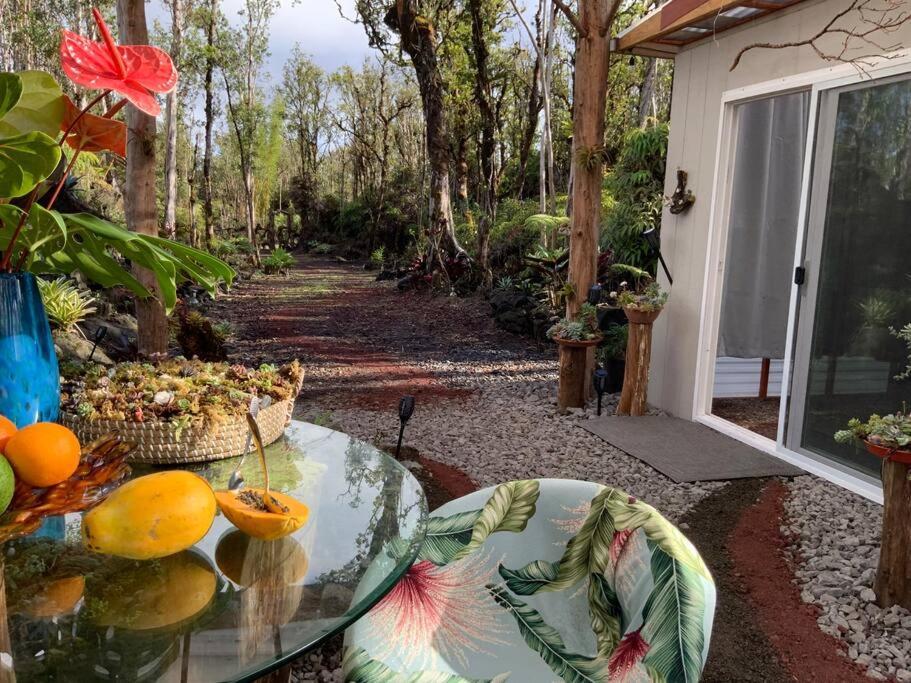 Exotic Garden Cottage At Amazing Volcano Fissure Mountain View Bagian luar foto