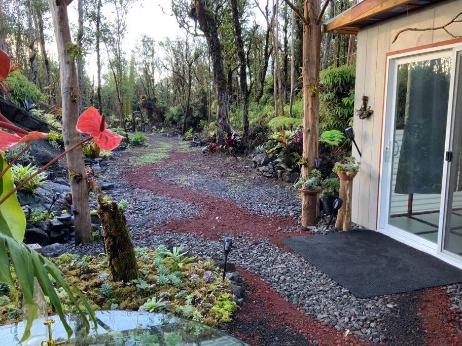 Exotic Garden Cottage At Amazing Volcano Fissure Mountain View Bagian luar foto